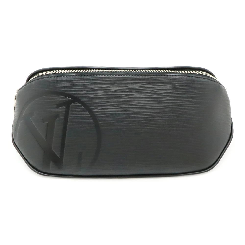 LOUIS VUITTON LV Circle Epi Bum Bag Waist Body Shoulder Noir Black